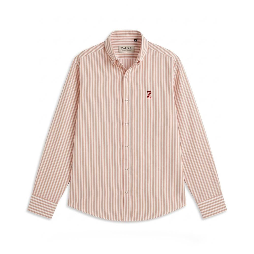 ZAURA Sandstone Stripe Shirt