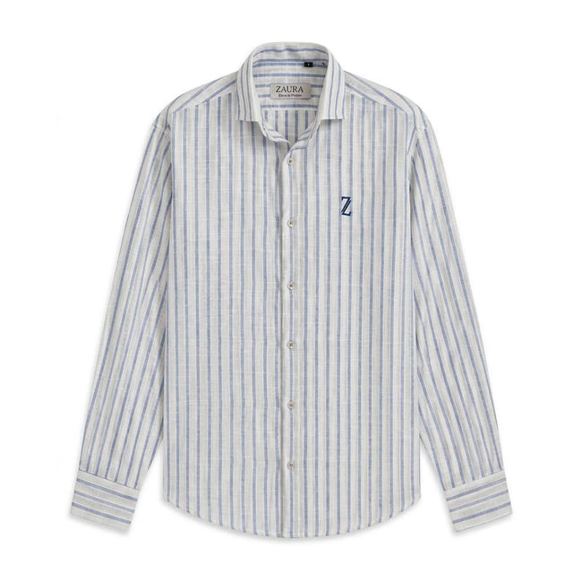ZAURA Coastal Stripe Premium Shirt Hover Image