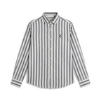 ZAURA Ash Stripe Signature Shirt